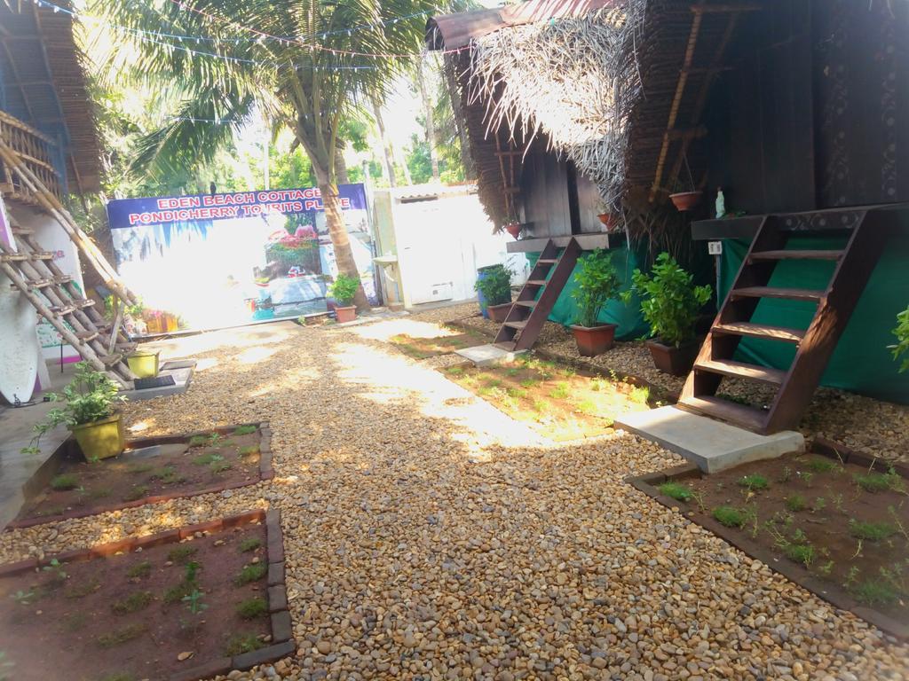 Edan Beach Cottage Pondicherry Esterno foto